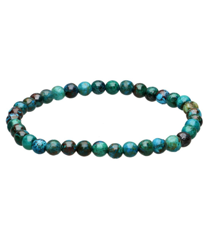 Crisocolla Reforçada de 4 mm Pulseira Infantil