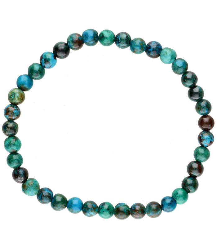 Children's Bracelet of Chrysocolla Potentiated 4mm