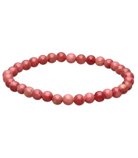 Bracelet de rhodonite pour enfants 4mm