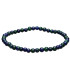 Bracelet d'azurite et de malachite 4mm