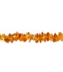 Collier d'écailles d'ambre clair