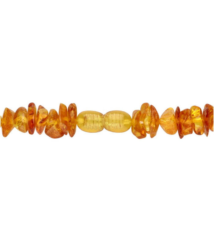 Light Amber Chip Necklace