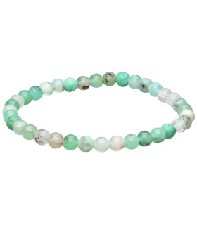Pulsera Infantile di Crisoprasa 4mm