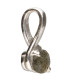 Petit pendentif cercle en Labradorite en argent 925