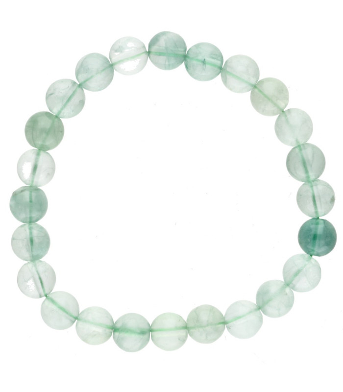 Bracelet de Fluorite verte 8mm