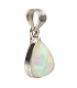 Mini Opal Drop Pendant in 925 Sterling Silver