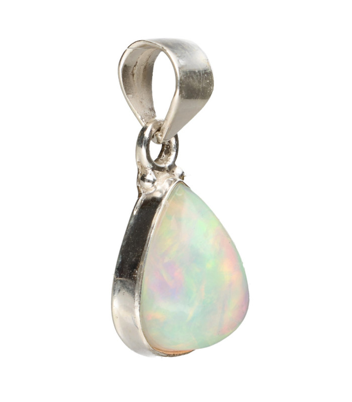 Pendentif mini opale en argent 925