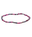 Bracciale Facetato in Zaffiro Multicolore 3mm