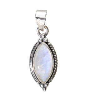 Ciondolo Occhio di Pietra Luna in Argento Sterling 925 -B
