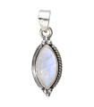 Colgante Ojo de Piedra Luna en Plata de Ley 925