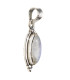 Colgante Ojo de Piedra Luna en Plata de Ley 925