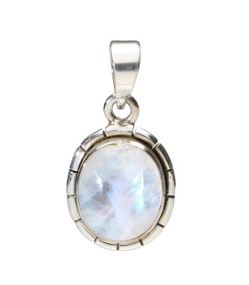 Pendentif en argent 925 pierre de lune