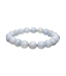 Pulseira Celestina 10mm: Calma e Serenidade no seu pulso