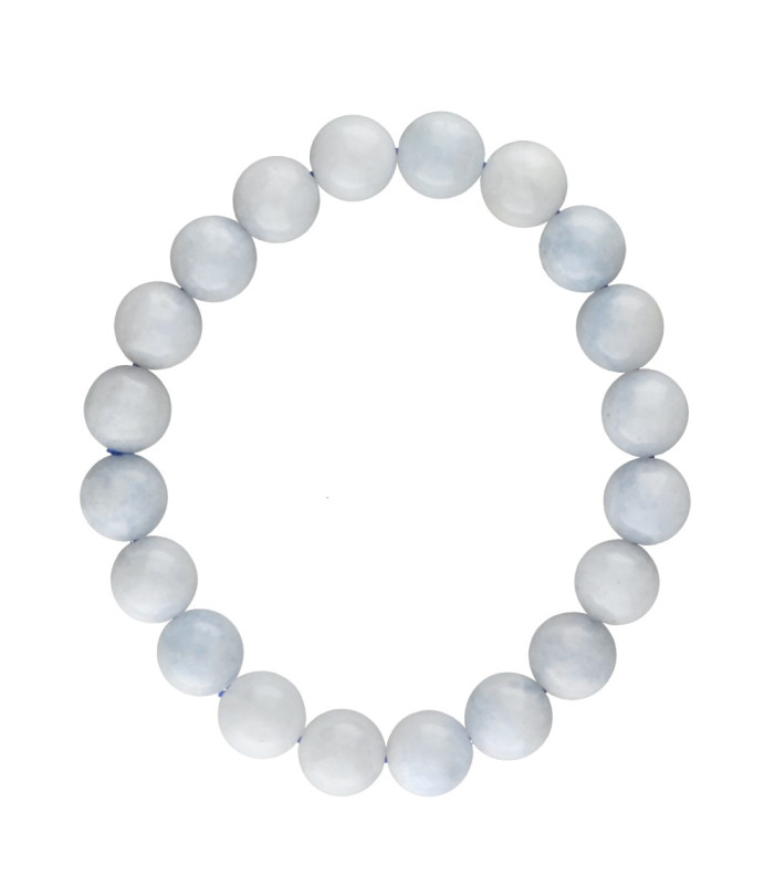 Pulseira Celestina 10mm: Calma e Serenidade no seu pulso
