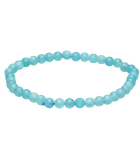 Pulseira de amazonite 4mm