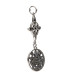 Pendente Nodo di Streghe e Tetragramma in Argento Sterling 925