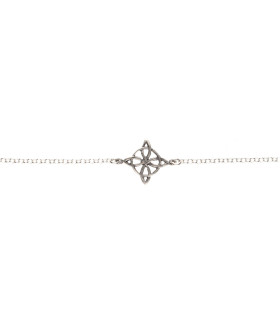 Bracciale Nodo di Strega Piccolo in Argento Sterling 925