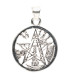 Ciondolo Tetragrammaton Grande in Argento Sterling 925