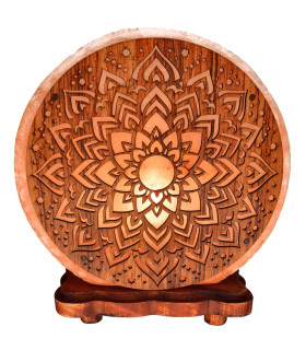 Lâmpada de sal Mandala