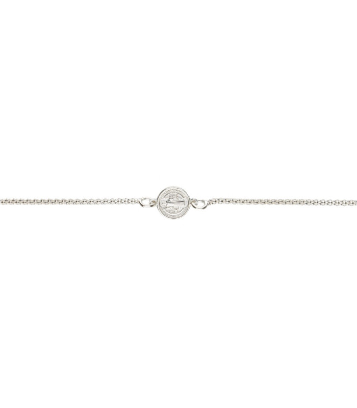 925 Sterling Silver St. Benedict Bracelet