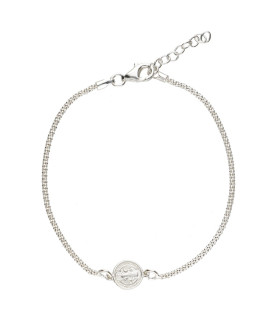 Bracelet Saint Benoît en argent 925