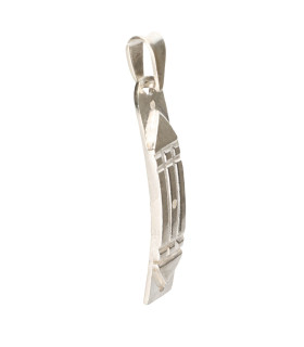 Pendentif symbole atlante en argent 925