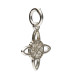 Medium Witch Knot Pendant in Sterling Silver 925