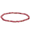 Pulsera de Turmalina Rosa 4mm