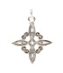 Medium Witch's Knot Pendant in 925 Sterling Silver
