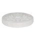 Selenite Lotus Flower Circular Plate Extra