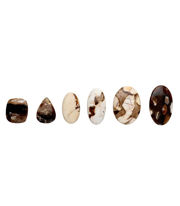 Cabochon di Giada Cacahuete