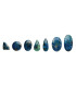 Cabochon di Azurite Malachite