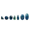 Cabochon di Azurite Malachite