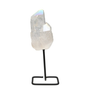 Peana Mini di Quarzo Aqua Aura