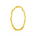 Necklace Light Amber Baby Chips