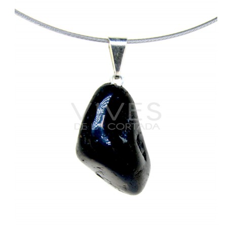 Pendant Black Tourmaline Tumbled