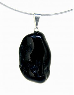 Colgante Rodado de Turmalina Negra 2