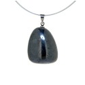 Pendant Hematite Rhodium plating