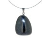 Hematite Rhodium Plated Pendant