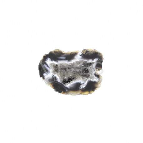 Mini Geoda de Ágata Cristalizada (250g)