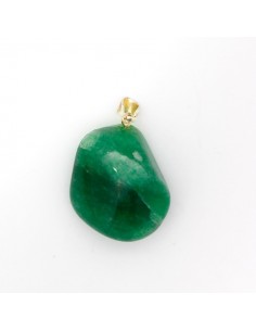Colgante Rodado de Cuarzo Verde