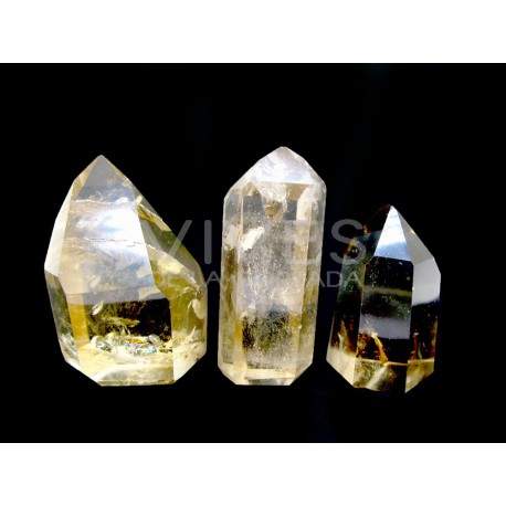 Puntas Pulidas de Cuarzo Citrino (pack 250gr)