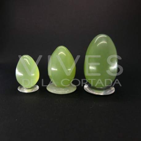 Œufs de jade sans trou Paquet de qualité supérieure