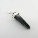 Pendentif de Shungit Bitermined - Plaqué argent