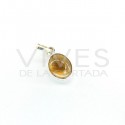 Colgante de Citrino Óvalo Pequeño- Plata de Ley 925