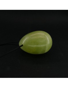 Ovo de jade grande com furo 2