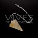 Pendulum Faceted of Quartz Rutilado