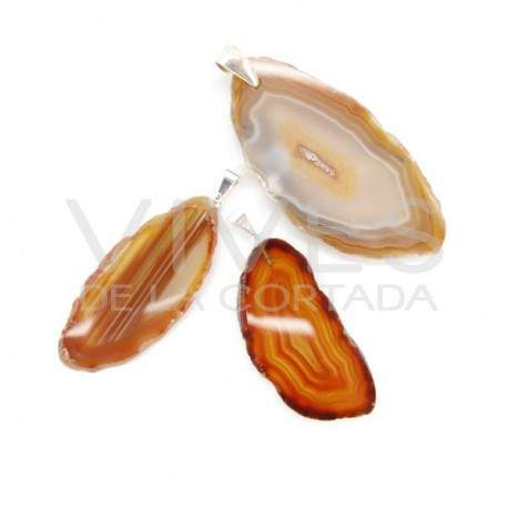 Colgantes de agatas 