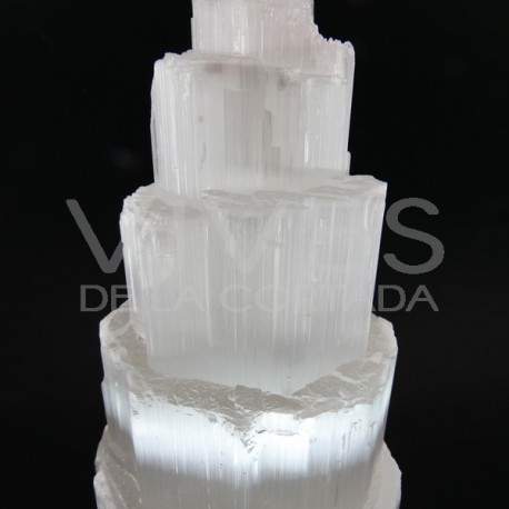 Candeeiro médio de selenite