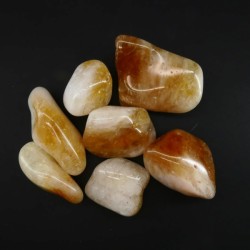 Rouleaux de citrine chauffés 5x4cm (paquet de 250g)